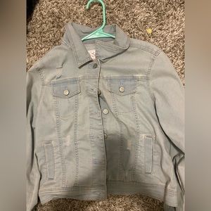 Light blue justice, Jean jacket